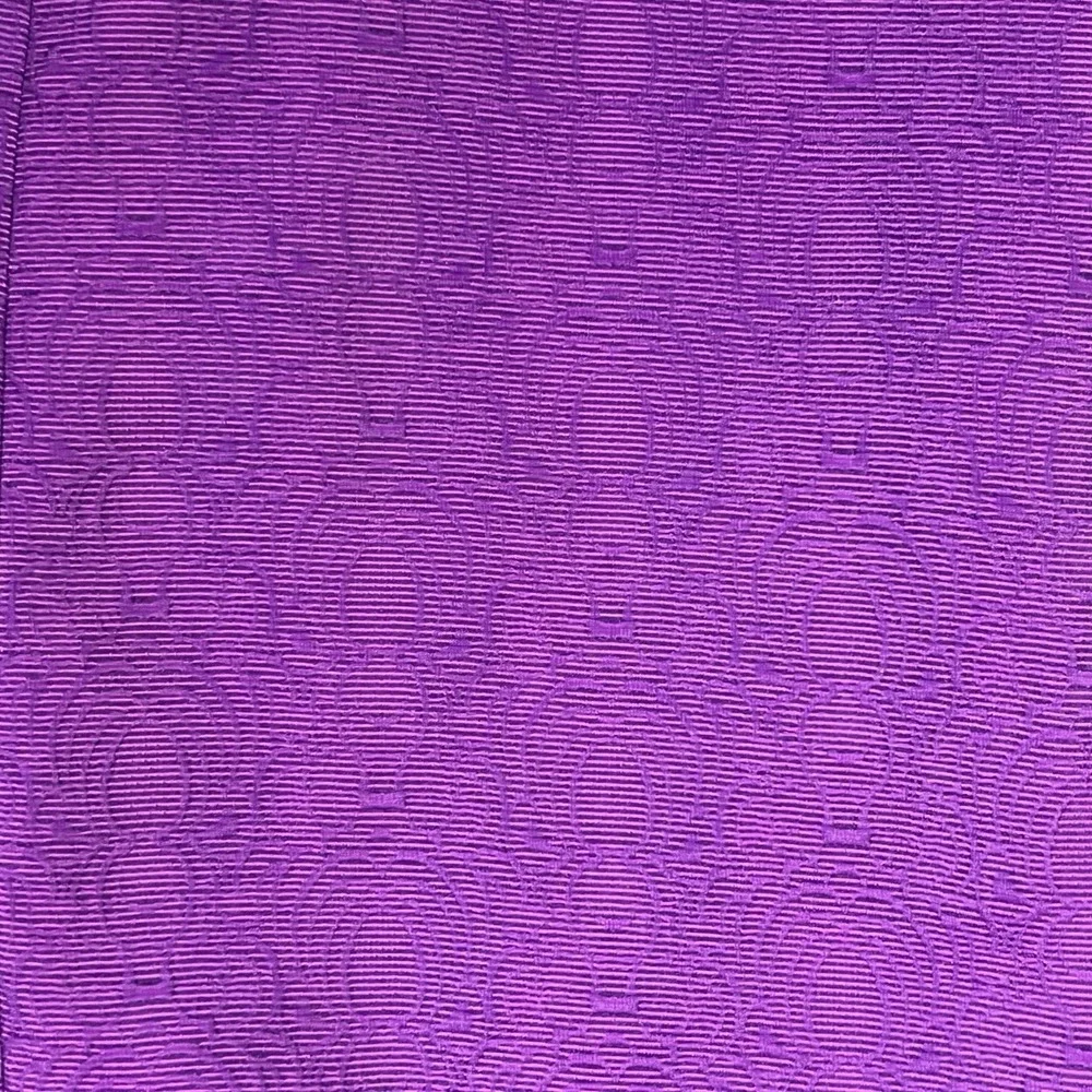 Yves Saint Laurent Purple Textured Pencil‎ Skirt Spring Eté 2012 Made in Italy